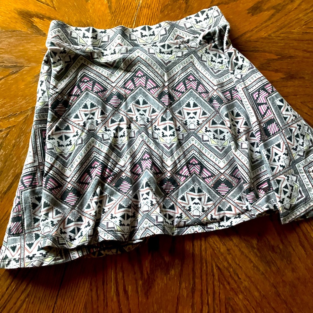 Vintage Pink by Victoria’s Secret Aztec print skirt